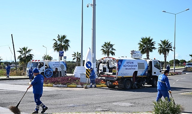Aydın Büyükşehir Didim’de Hizmetlerine Devam Ediyor