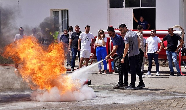 İzmir Büyükşehir Belediyesi’nden yangın güvenliğine sıkı denetim