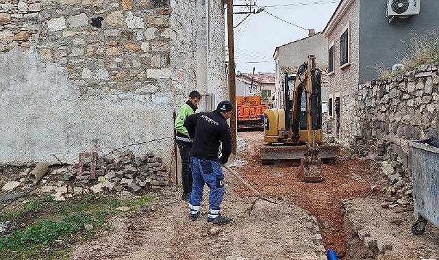 İZSU’dan Urla’nın iki mahallesine yeni içme suyu hattı