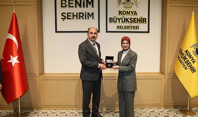 Aile ve Sosyal Hizmetler Bakanı Göktaş Başkan Altay’ı Ziyaret Etti
