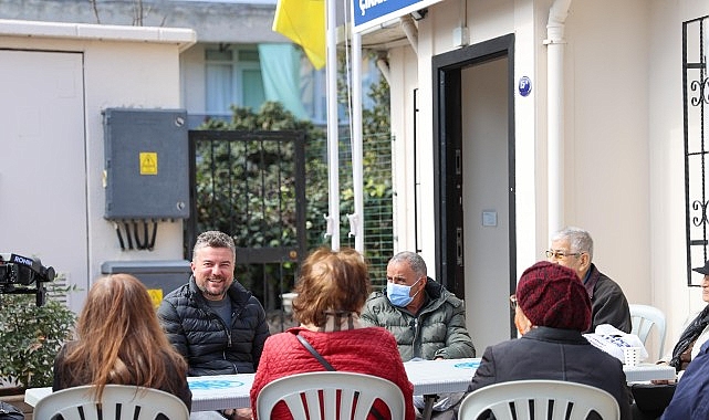 Buca Belediyesi Çınarlar Buluşma Noktası’nı hizmete açtı